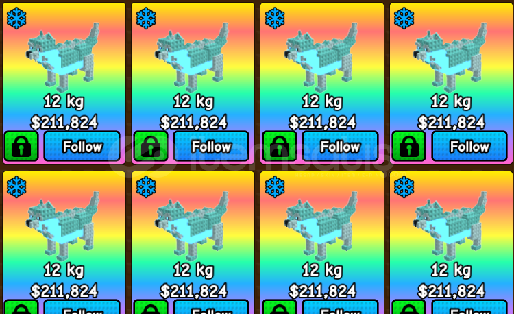 Build A Zoo 10 Adet 211klık Pet!! Build A Zoo 10 Adet 211klık Pet!!