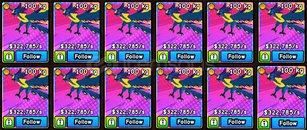 Build A Zoo 10x 322k Pet!!