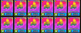 Build A Zoo 10x 367k Crispin Pet!!