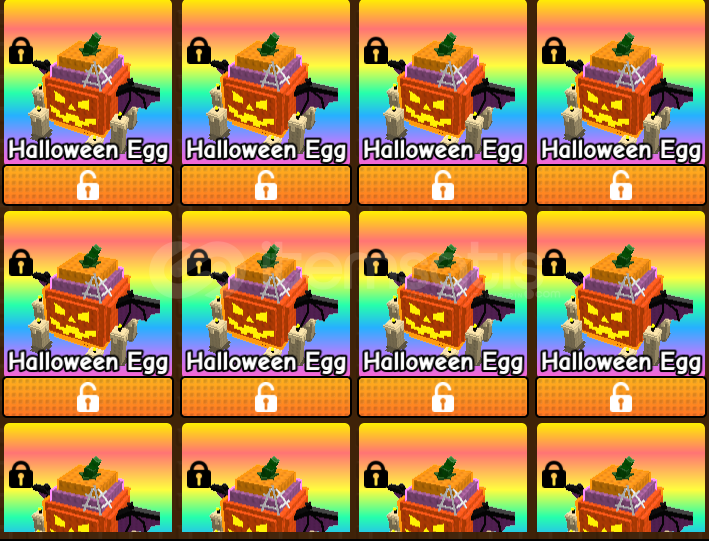 ⭐Build A Zoo - 15 Adet Halloween Egg⭐