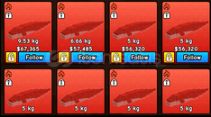 Build a Zoo 18x 56k/s sea pet Build a Zoo 18x 56k/s sea pet