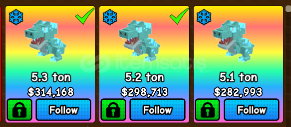 Build A Zoo 3x High Tier Pet Build A Zoo 3x High Tier Pet