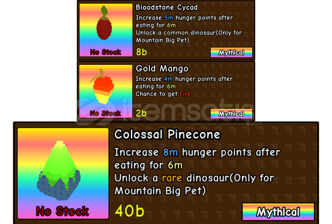 Build a Zoo Mythical Food  Build a Zoo Mythical Food