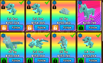 Build A Zoo | Random 10x 140k+ Pet