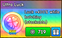 Build a Zoo Ultra Luck Build a Zoo Ultra Luck
