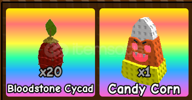 builda a zoo 1x Candy Corn 20x bloodstone builda a zoo 1x Candy Corn 20x bloodstone