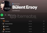 Bülent Ersoy Spotify Hesabı