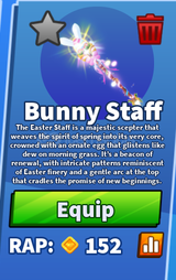 Bunny Staff (BLADE BALL)