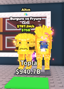 BURGURO AND FRYURO GOLD 787M/S