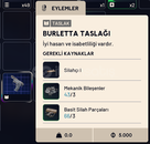 BURLETTA BLUEPRINT - TASLAK