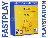 PSN PLUS DELUXE 12 AY + GARANTİ+DESTEK PS4/PS5
