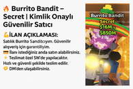 Burrito Bandit – Secret Burrito Bandit – Secret
