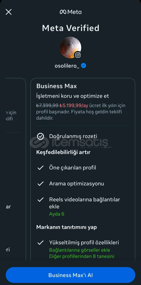 Business Max Aktif Hesap Business Max Aktif Hesap
