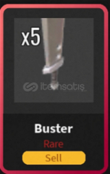 Buster Knife (5x)