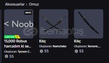 Bütçe Dostu Roblox Hesabı Açıklama Okuyunuz !