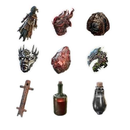 Bütün boss malzemeleri