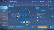 BÜYÜKUSTA LİGİNDE KOSTÜMLÜ MAİNLEMELİK HESAP