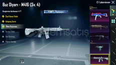 BUZ 4 LÜ PUBG HESABI 