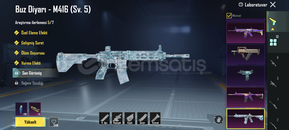 BUZ 5 + MASKARA M4 GAÇMAZZZ