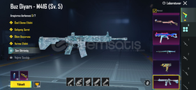 ⭐ BUZ 5 - S4+S5 SAÇ - 74 SEVİYE DOLU HESAP