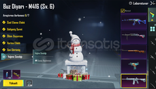 BUZ 6 MUMYA M416 4 SW BOL ÖLÜM MESAJLI HESAP