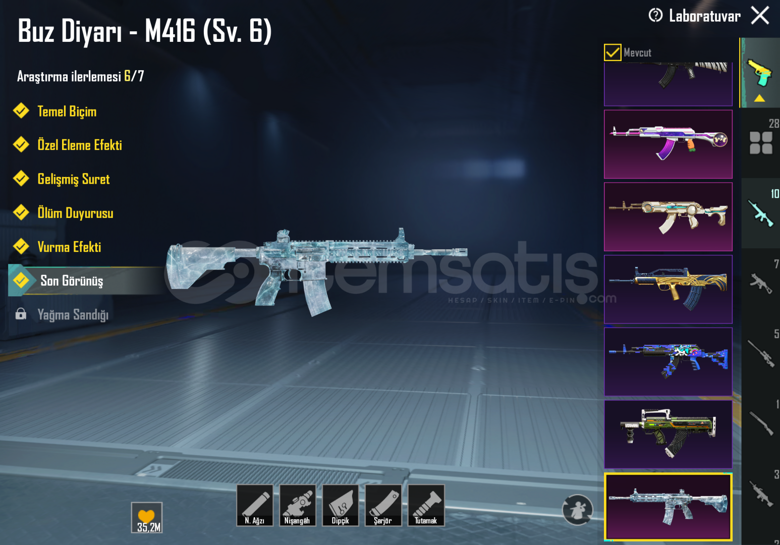 BUZ 6 SARI MUMYA DİKENLİ KASK BUZ 6 SARI MUMYA DİKENLİ KASK