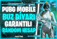 ⭐️BUZ DİYARI GARANTİ EFSANE PUBGMOBILE RANDOM⭐️