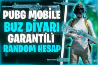 ⭐️BUZ DİYARI GARANTİ⭐️LÜKS PUBGMOBILE RANDOM⭐️