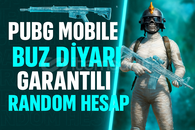 ⭐️BUZ DİYARI GARANTİ⭐️LÜKS PUBGMOBILE RANDOM⭐️