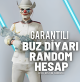 ❄️Buz Diyarı Garantili PUBG RANDOM HESAP❄️