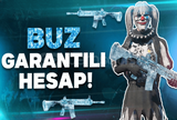 ⭐ BUZ DİYARI GARANTİLİ ⭐ PUBGM RANDOM HESAP