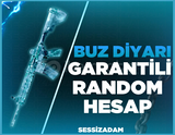 ⭐BUZ DİYARI GARANTİLİ RANDOM HESAP⭐