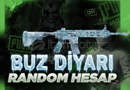 ⭐BUZ DİYARI M416⭐ RANDOM HESAP PUBG MOBİLE⭐