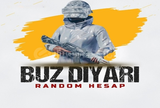 ⭐BUZ DİYARI⭐PUBG MOBİLE RANDOM HESAP