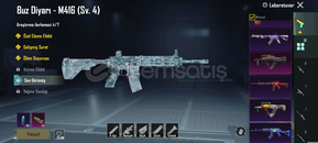 Buz M4 4 Godzilla Grozalı Kaçmaz hesap