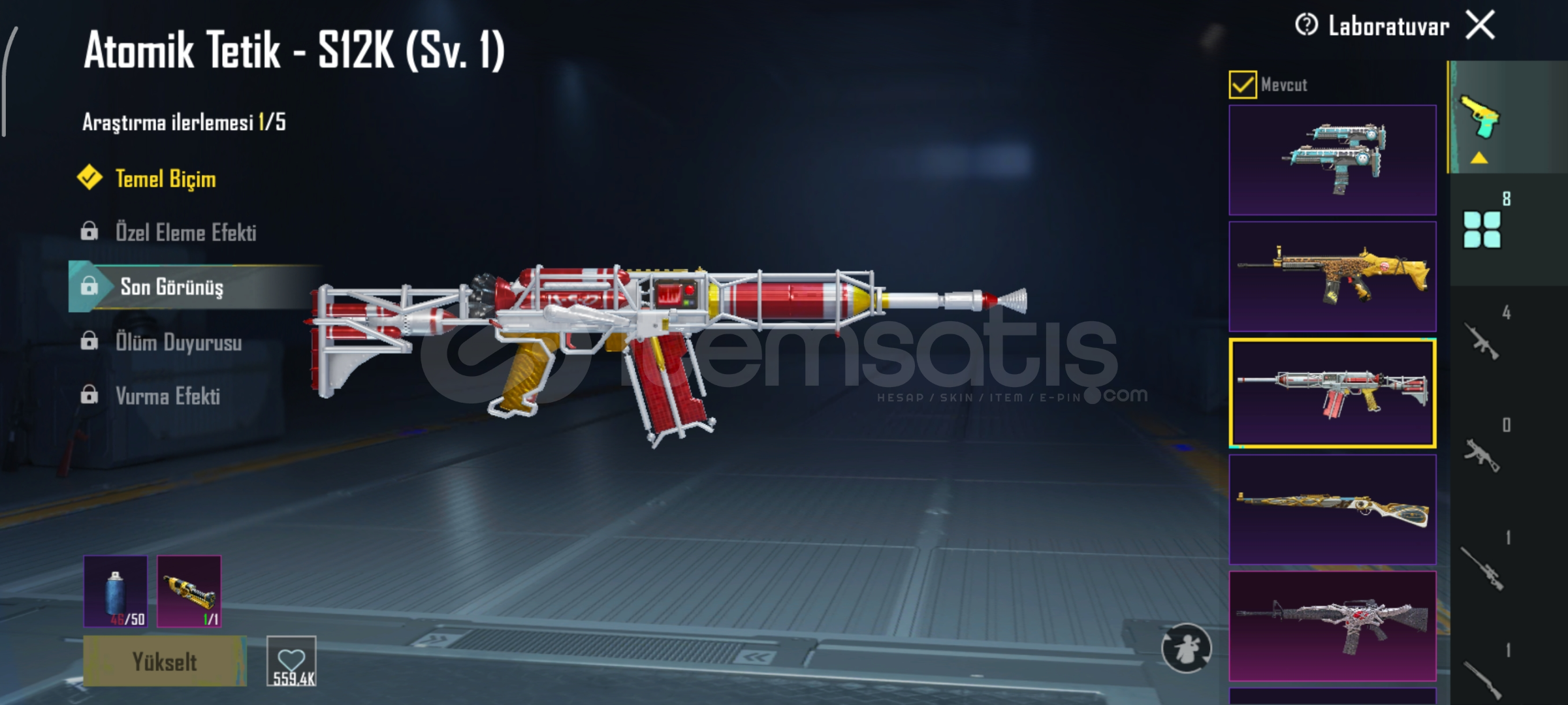 BUZ M4 (4 LVL) + KOMUTAN FULL S6 HESAP BUZ M4 (4 LVL) + KOMUTAN FULL S6 HESAP
