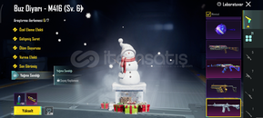 BUZ M4 6 ALTIN TETİK SETLİ NADİR HESAP