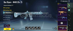 Buz m4 6 yıllık emek hesap