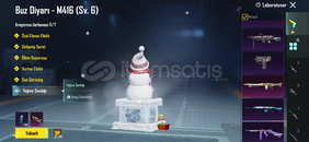 BUZ M4 Svy 6 4X-SUIT ACİLLL SATILIKKK