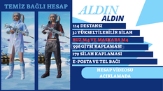 ⭐Buz Ve Maskara M4 lü 2.Sezon Hesabı⭐