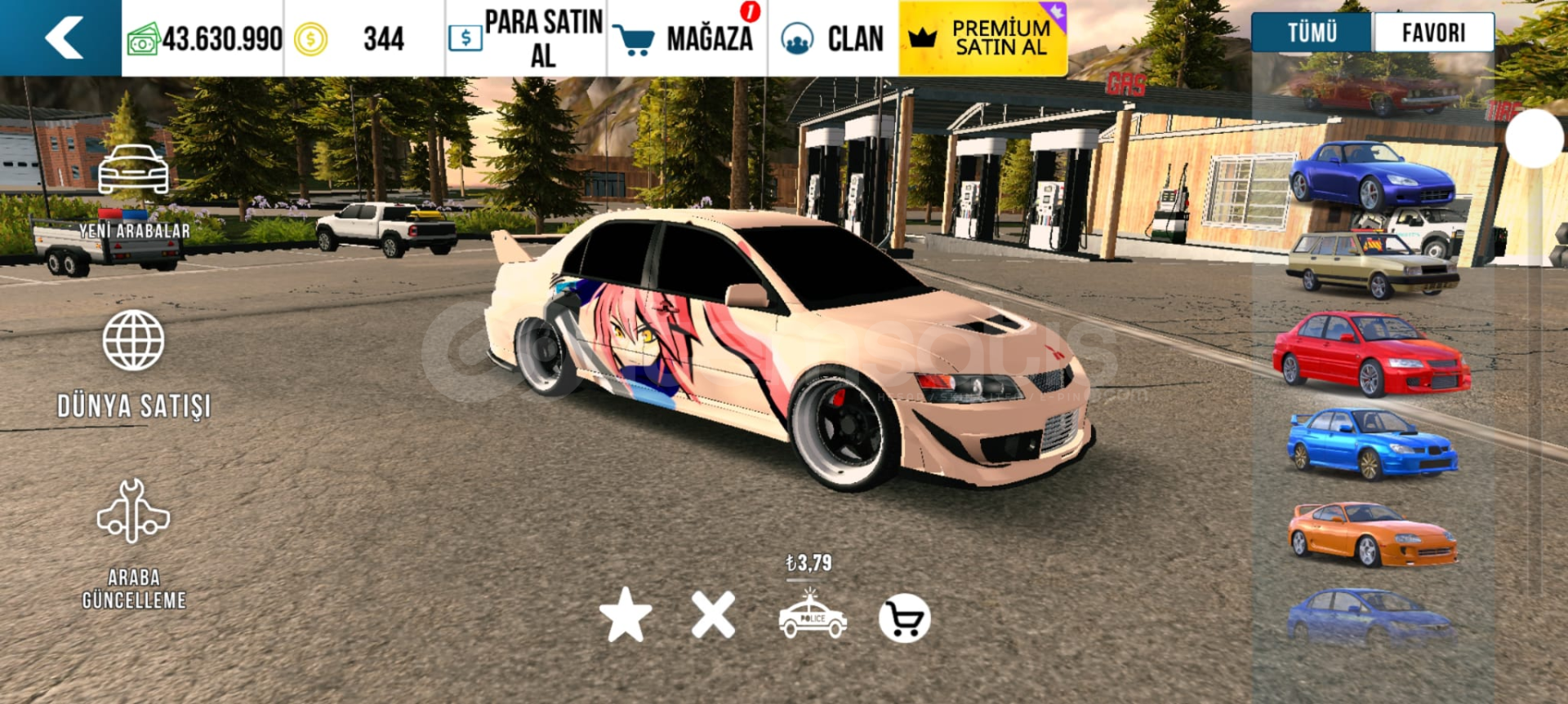 CPM1 MITSUBISHU EVO3 ANIME CIZIMLI!! CPM1 MITSUBISHU EVO3 ANIME CIZIMLI!!