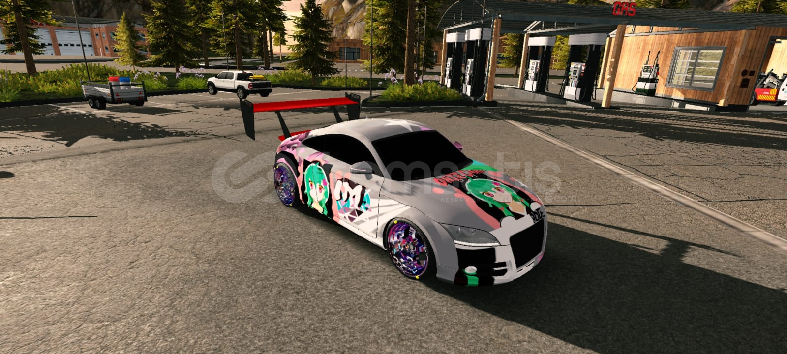 CPM1 AUDI R8 ANIME CIZIMLI! CPM1 AUDI R8 ANIME CIZIMLI!