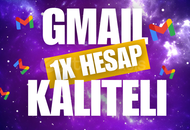 ⭐ 1 Adet TR Gmail Hesabı⭐ ???? PREMIUM KALITE ??