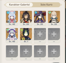 C2 sigewinnie ve 5 standart karakter 