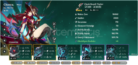 C2r1 lyney chascha mavuika+ silah skirk +rate up