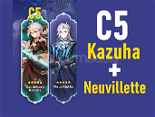 C5 Kazuha + Neuvillette + 68 Pity