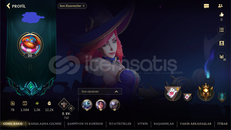 Cadı Miss Fortune 37k mavi öz Cadı Miss Fortune 37k mavi öz