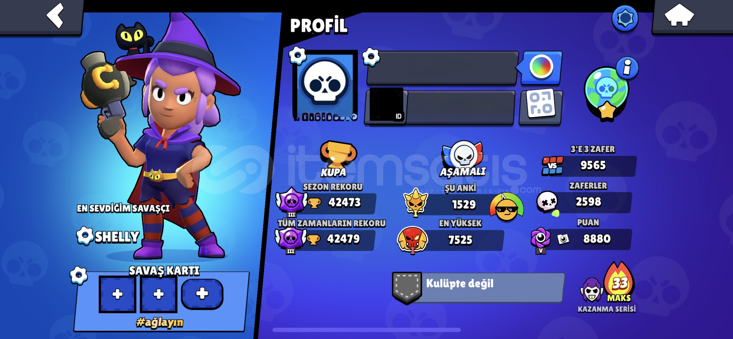 Cadı shelly + dünya şöhreti + nadir acc Cadı shelly + dünya şöhreti + nadir acc
