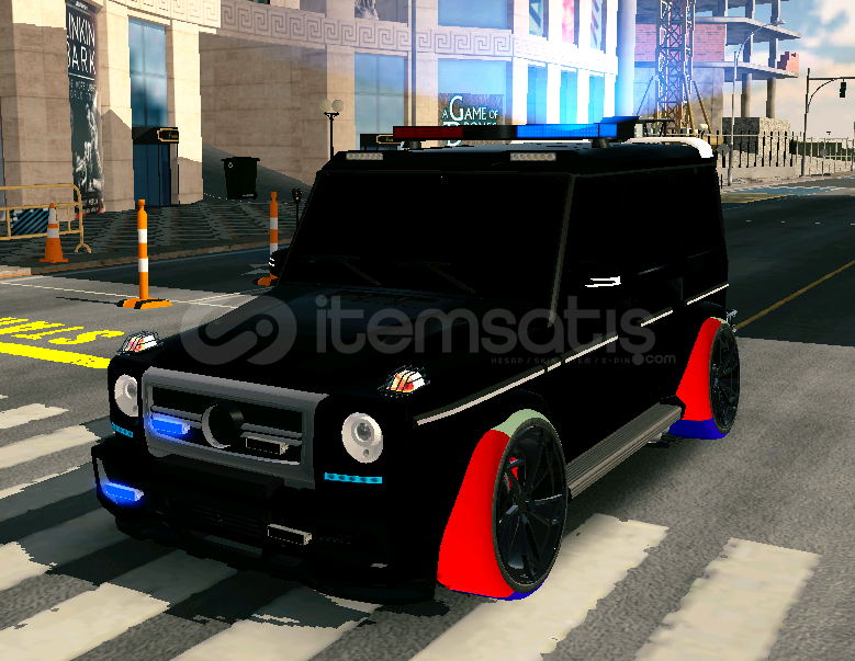 Çakarlı Mercedes G200  Çakarlı Mercedes G200