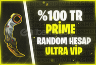 [ÇALIŞAN]⭐%100TR PRİME RANDOM HESAP